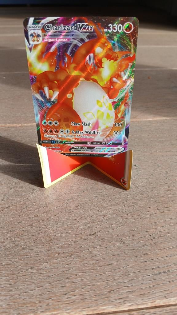Pokémon Charizard VMAX kaart, Ophalen of Verzenden