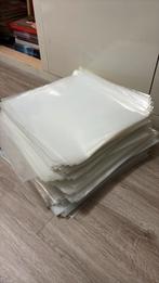 Paar honderd platenhoezen beschermhoezen lp, Ophalen of Verzenden, Zo goed als nieuw, 12 inch