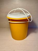 Tupperware wasemmer wonderemmer geel, wit deksel + handvat, Ophalen of Verzenden, Gebruikt, Geel, Overige typen