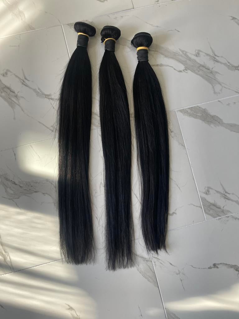 Hair  weft 3 bundel 200 euros 300 gr, Sieraden, Tassen en Uiterlijk, Uiterlijk | Haarverzorging, Ophalen of Verzenden, Zo goed als nieuw