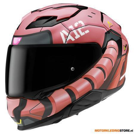 HJC F71 Zaku Bandai Namco Integraalhelm, Roze, Motoren, Kleding | Motorhelmen, Nieuw met kaartje, Ophalen of Verzenden