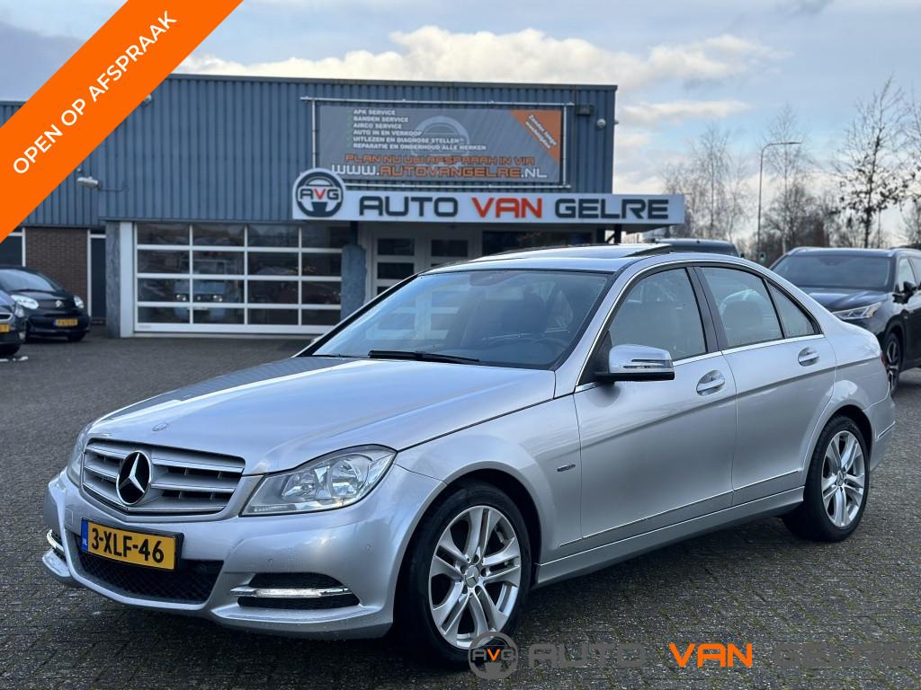Mercedes-Benz C-Klasse 180 Aut Avantgarde Facelift Schuifdak, Achterwielaandrijving, 157 pk, Sedan, 16 km/l