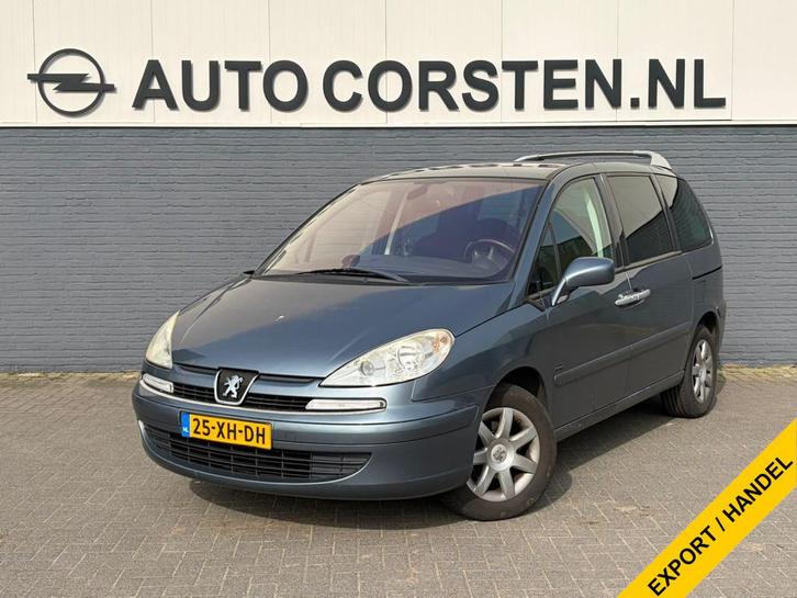 Peugeot 807 2.0I 7-Persoons Trekhaak Ecc Navi Cruise Control, Auto's, Peugeot, Bedrijf, Te koop, ABS, Airbags, Airconditioning