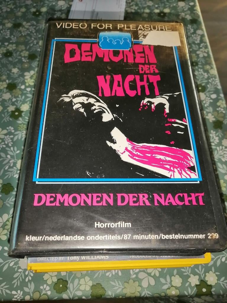 Vcc video2000 ex-rental - Demonen Der Nacht, Vanaf 16 jaar, Ophalen of Verzenden, Gebruikt, Horror