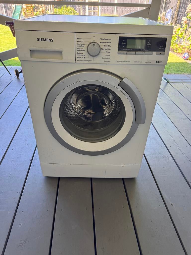 Siemens wasmachine, Ophalen of Verzenden, Zo goed als nieuw, 1200 tot 1600 toeren, 85 tot 90 cm