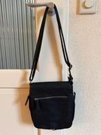 Schoudertas zwart met meerdere vakken, Ophalen of Verzenden, Zo goed als nieuw, Zwart