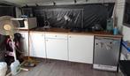 Keukenblok voortent caravan (kastjes, blad, wasbak, fornuis), Ophalen, Gebruikt, 200 cm of meer, Minder dan 100 cm