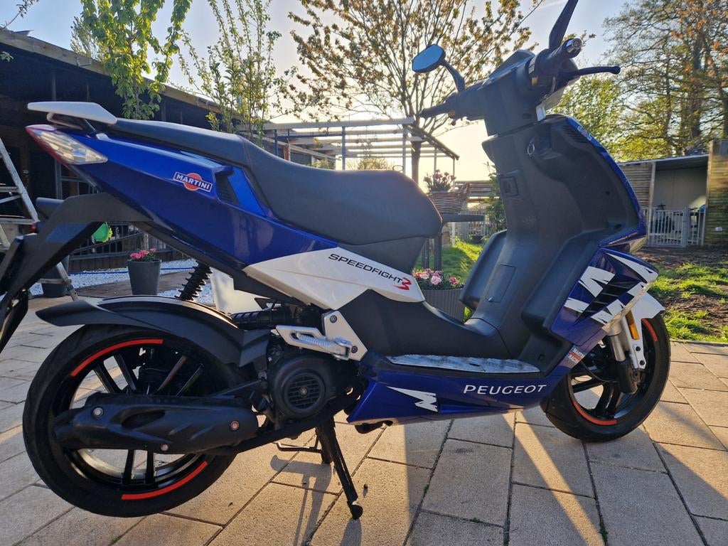 Peugeot speedfight 3 Geel nummer bord, Fietsen en Brommers, Scooters | Peugeot, Ophalen, Benzine, Speedfight