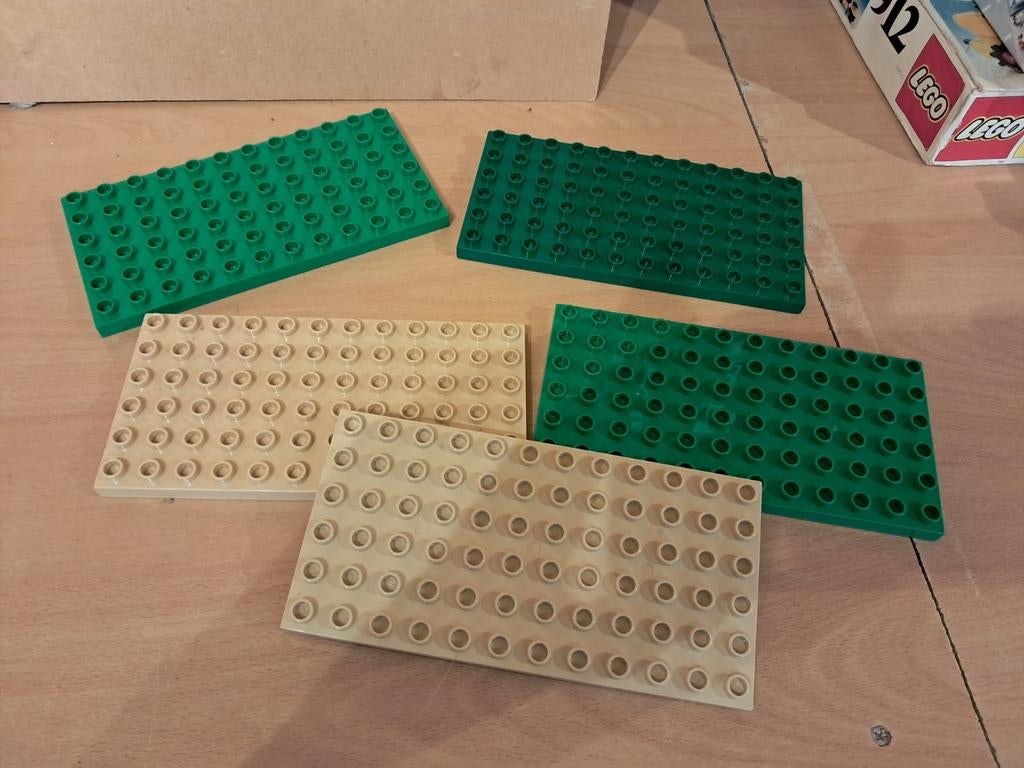 5 duplo grondplaten, Ophalen, Duplo