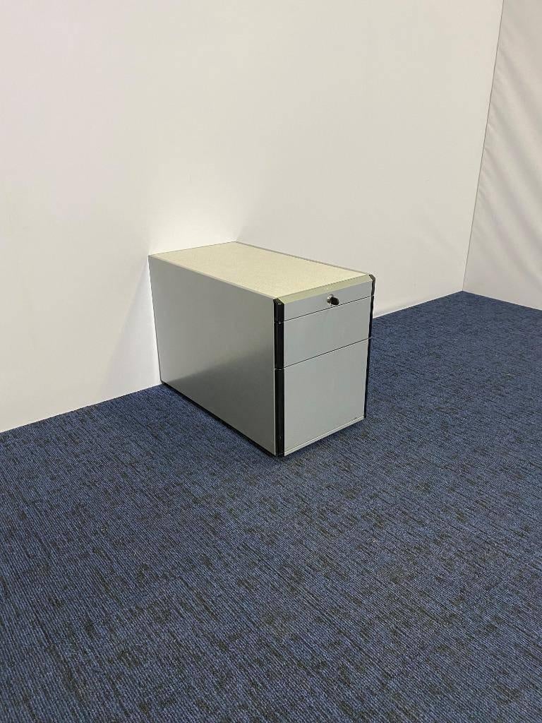 17 x Ladeblok Gispen, aluminium, pennenlade, lade, hangmap, Ophalen, Minder dan 50 cm, Gebruikt, 3 of 4 laden