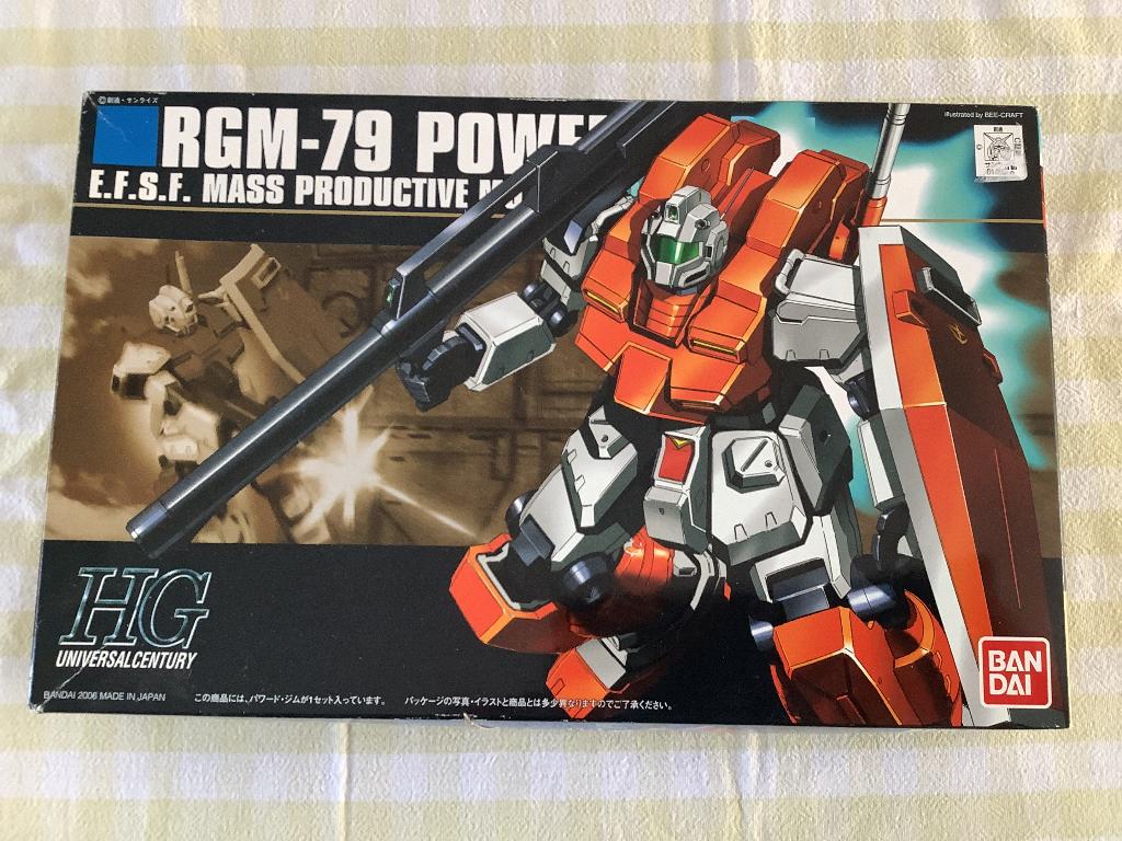Bandai bouwdoos RGM-79, Ophalen of Verzenden, Zo goed als nieuw