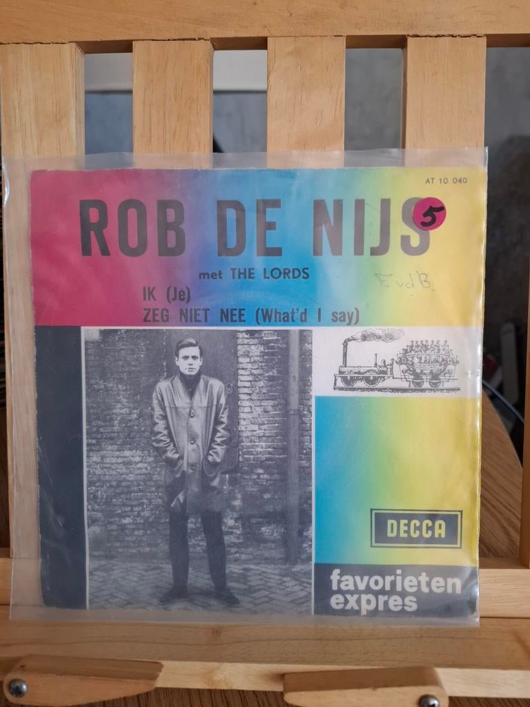Single: rob de nijs - ik (je) / zeg niet nee, Cd's en Dvd's, Ophalen of Verzenden, Nederlandstalig