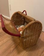 Antiek poppen reismandje/ bedje, Antiek en Kunst, Antiek | Speelgoed, Ophalen of Verzenden