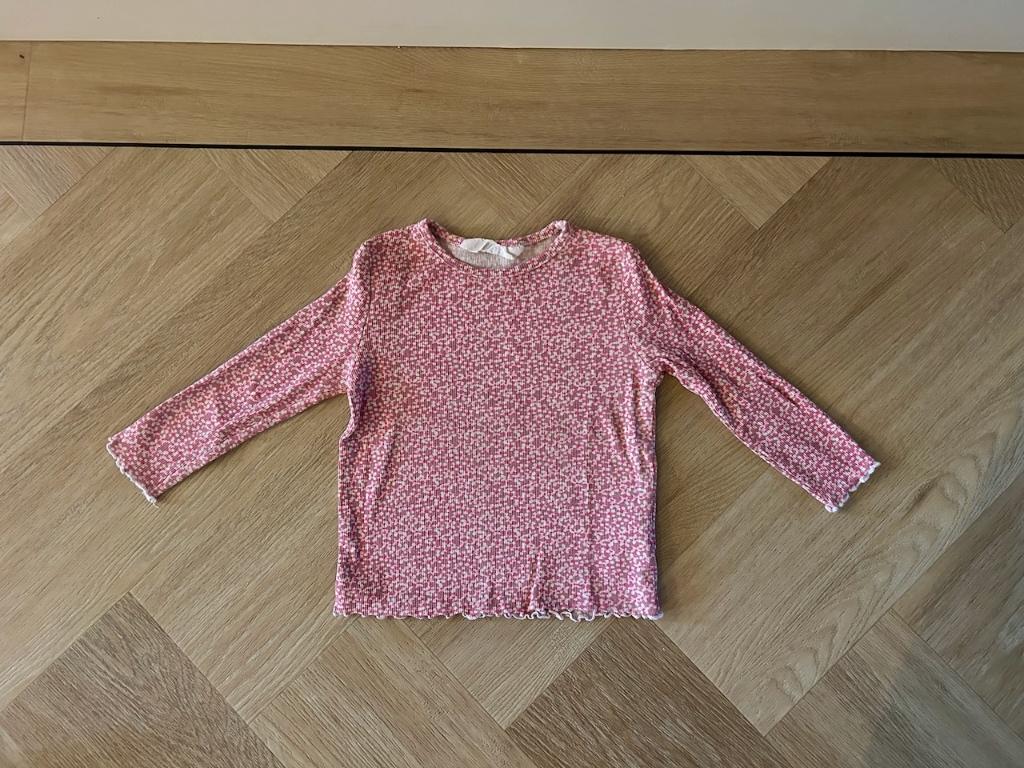 Z.g.a.n. Longsleeve / top lange mouwen, roze, H&M, mt 92, Kinderen en Baby's, Kinderkleding | Maat 92, Meisje, H&M, Ophalen of Verzenden