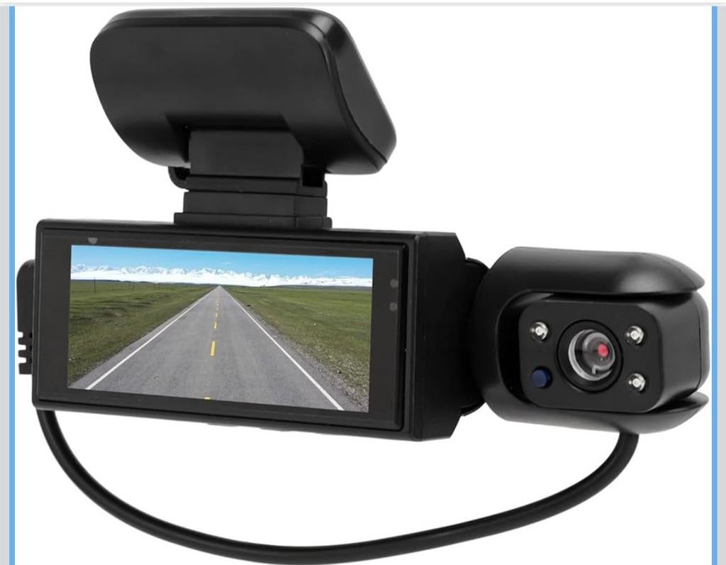 Nieuw in doos: Dashcam 1080P FHD – Voor + Binnen (Dual Cam), Ophalen of Verzenden, Nieuw