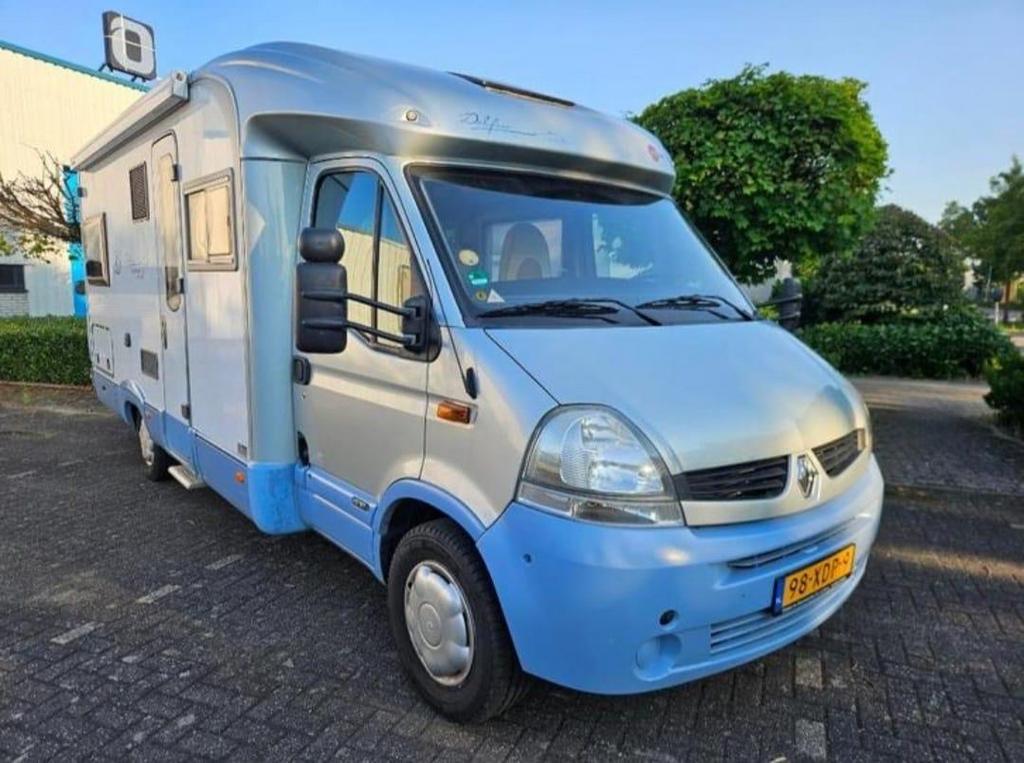 Burstner Camper delfin performance t625  december 2008, Standaard zit, Ringverwarming, Particulier, 6 tot 7 meter