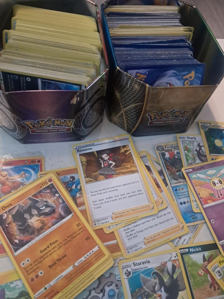 Pokemon  1996 tot 2023, Ophalen of Verzenden, Zo goed als nieuw, Meerdere kaarten