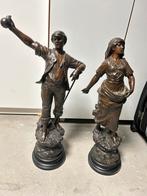 Beelden van zamac, Verzamelen, Beelden en Beeldjes, Ophalen, Gebruikt