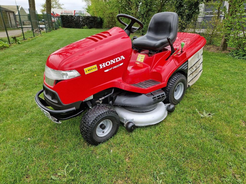 Zo goed als nieuwe Honda 2622 Zitmaaier!!, Tuin en Terras, Zitmaaiers, Ophalen, Zo goed als nieuw, Opvangbak, 120 cm of meer
