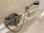 Grohe thermostaatmengkraan badkamer + douchekop + houder, Ophalen, Gebruikt, Chroom, Kraan