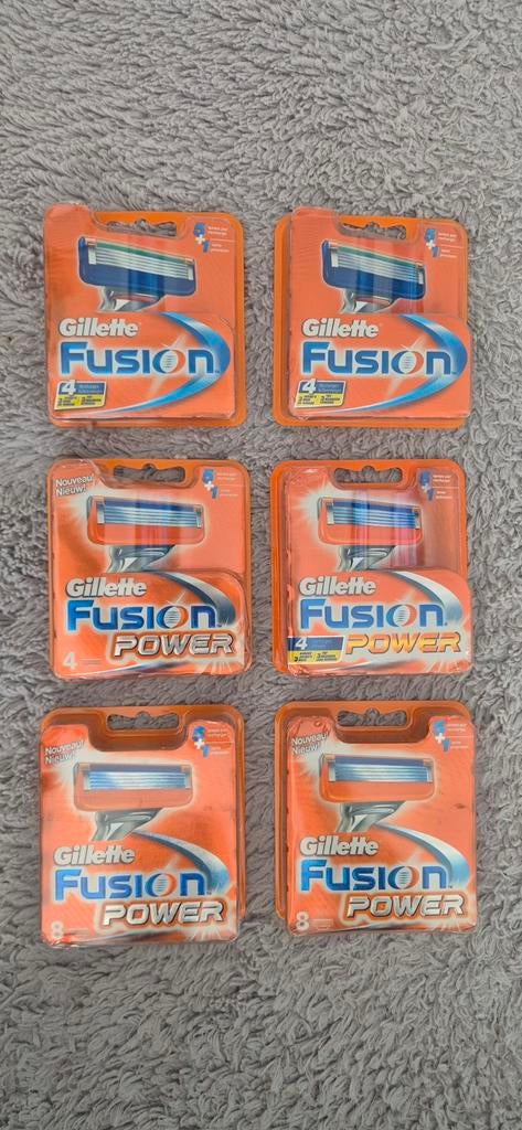 Gillette Fusion/Power scheermesjes - Nieuw in verpak, Ophalen, Nieuw, Gehele gezicht