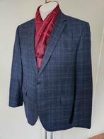 Carl Gross Reda Colbert Donkerblauw Ruit Wol - Buikmaat 27, Maat 52/54 (L), Carl Gross, Zo goed als nieuw, Verzenden