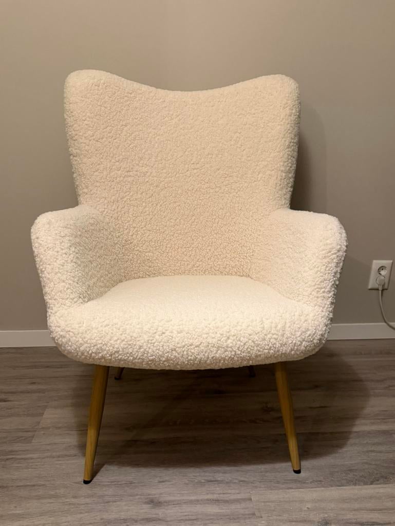 Jysk HUNDESTED teddy stoel, Ophalen, Nieuw