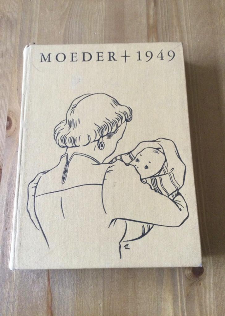 MOEDER 1949 oude tijdschriften ingebonden, Ophalen of Verzenden, Gelezen, Damesbladen