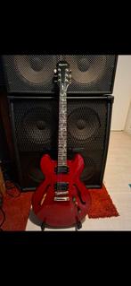 Epiphone Dot Studio Cherry - Semi-Hollow Body Gitaar 2010, Ophalen, Gebruikt, Semi-solid body, Epiphone