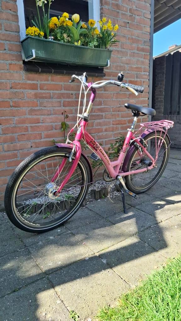 Meisjesfiets Gazelle 24 inch (frame 40 cm), Fietsen en Brommers, Fietsen | Meisjes, Ophalen, Gebruikt, 24 inch