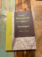 Grote Historische Atlas Groningen 1900-1930, Bosatlas, Ophalen of Verzenden, Zo goed als nieuw, 1800 tot 2000