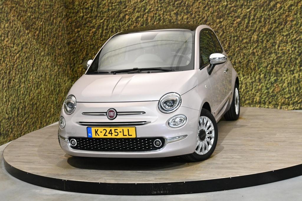Fiat 500 1.0 Hybr. Star | Pink | Carplay | Cruise | PDC | Cl, Auto's, 4 stoelen, Leder en Stof, Origineel Nederlands, Bedrijf