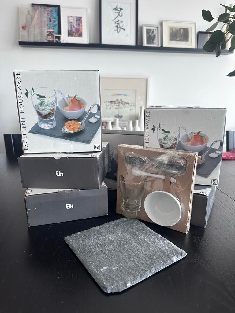 Amuse Set 5-delig., Overige materialen, Overige typen, Nieuw, Ophalen of Verzenden