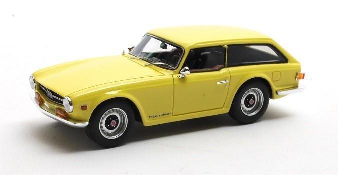Triumph TR6 Shooting Brake 1974 Geel 1-43 Matrix Scale Model, Overige merken, Matrix Scale Models, Tschuiten@hotmail.com, Auto