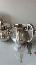 Zwaar verzilverde suiker en melkkan keltum, Ophalen of Verzenden, Zilver