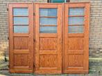 211hx238br Driedelige scheidingswand / deurenset met glas, Ophalen