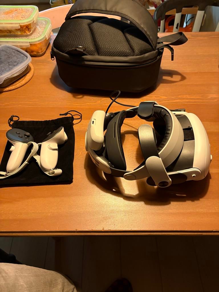 Meta quest 3 128GB met extr accessoire, Ophalen of Verzenden, Zo goed als nieuw, Overige platformen