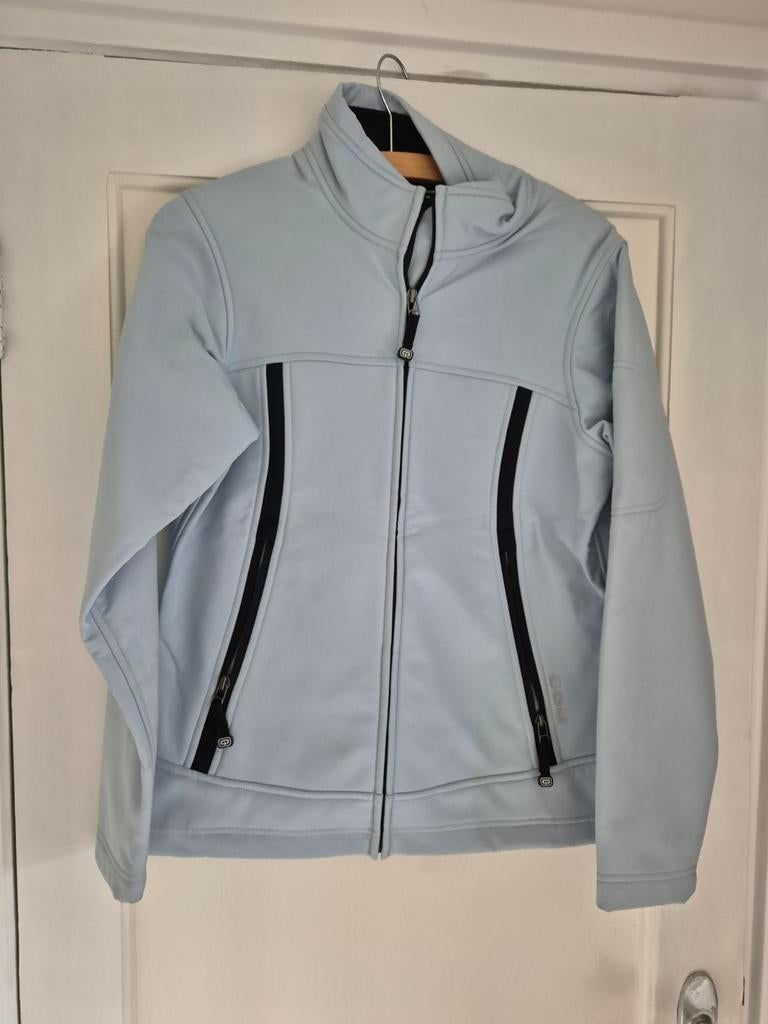 Lichtblauw sportief trainings jasje/golfjas maat S van Inq, Kleding | Dames, Blauw, Overige typen, Ophalen of Verzenden, Zo goed als nieuw