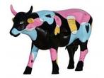 Nieuw Cow Parade koe Amorisada cow large gratis verzending., Ophalen of Verzenden