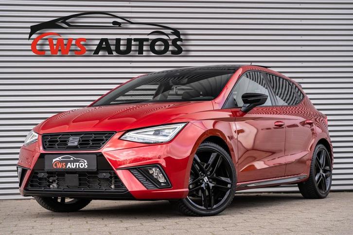 SEAT Ibiza FR 1.5 TSI Sport Black Ed. VIRTUAL*LED*PANO*LANE*, Auto's, Seat, Bedrijf, Te koop, Ibiza, ABS, Airbags, Airconditioning