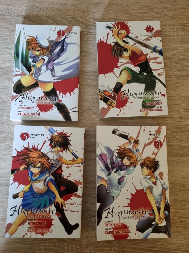 Higurashi When They Cry (Atonement Arc) compleet, Ophalen of Verzenden, Zo goed als nieuw