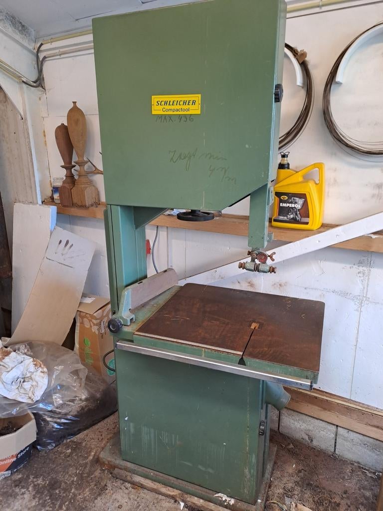 Meber 600 lintzaag, Ophalen, Gebruikt, 70 mm of meer, Lintzaag