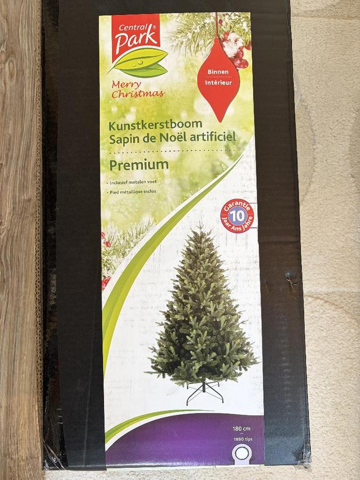 Kunstkerstboom Central Park Premium 180cm (Praxis), Diversen, Kerst, Zo goed als nieuw, Ophalen