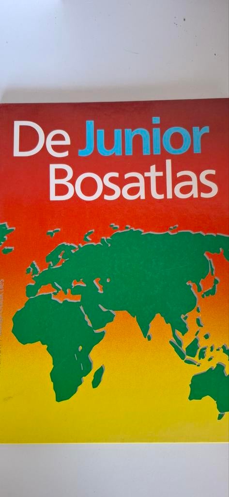 De Junior Bosatlas, Boeken, Gelezen, Bosatlas, Wolters-Noordhoff, Ophalen of Verzenden