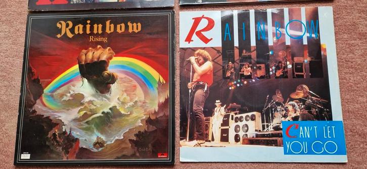 Lp's Rainbow.  Scorpions. Kiss. Accept lees Lees., Cd's en Dvd's, Vinyl | Rock, Ophalen