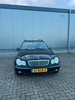 Mercedes C-Klasse 2.6 C240 2001 Zwart, Auto's, Automaat, Achterwielaandrijving, 2597 cc, Zwart