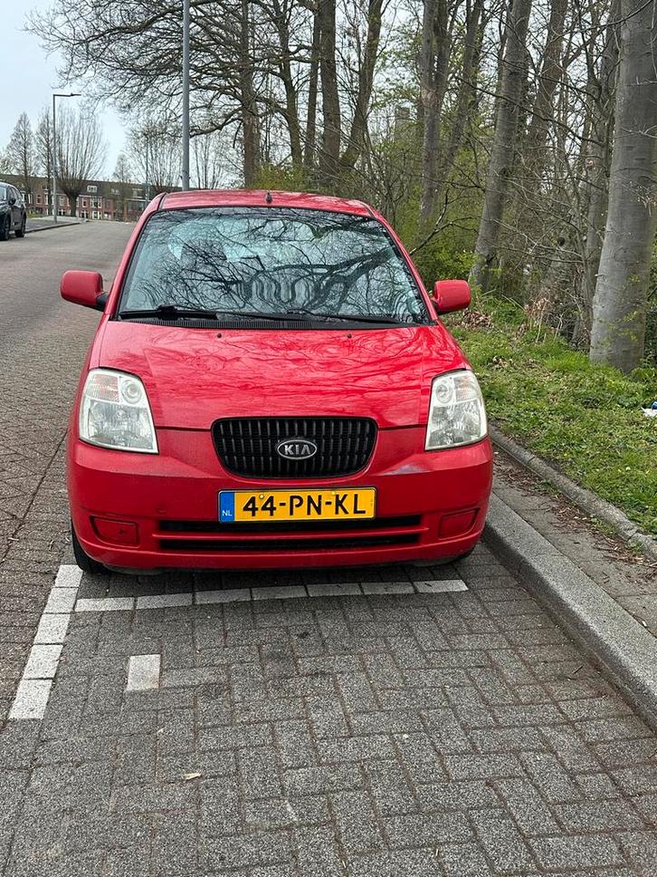 Kia Picanto 1.0 2004 Rood, Auto's, Kia, Particulier, Picanto, Benzine, B, Hatchback, Handgeschakeld, Origineel Nederlands, Rood