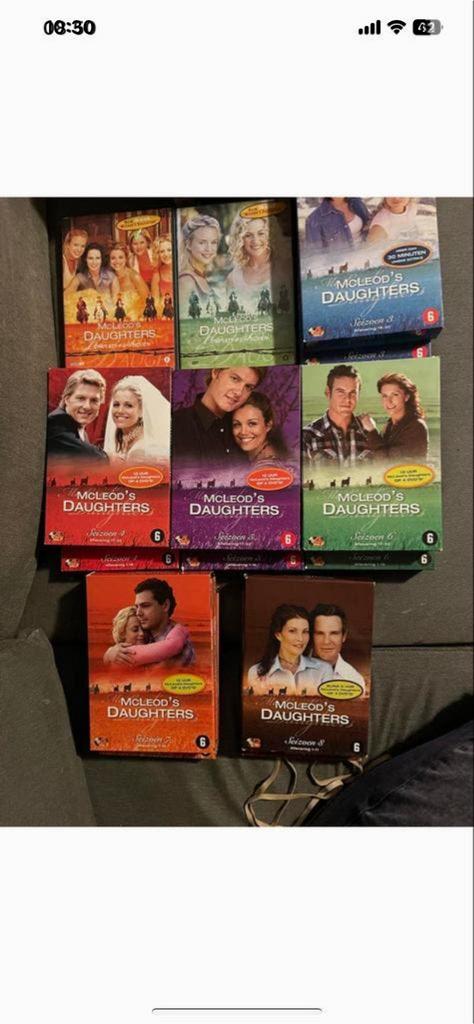 McLeod's Daughters DVD Boxsets Seizoen 1 t/m 8, Gebruikt, Boxset, Drama, Ophalen of Verzenden