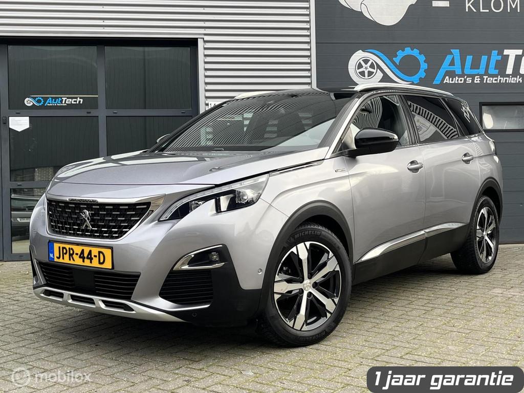 Peugeot 5008 1.2 PureTech Gt-line 7-Persoon Keyless CarPlay, Auto's, Peugeot, Gebruikt, 1199 cc, 7 stoelen, Bedrijf
