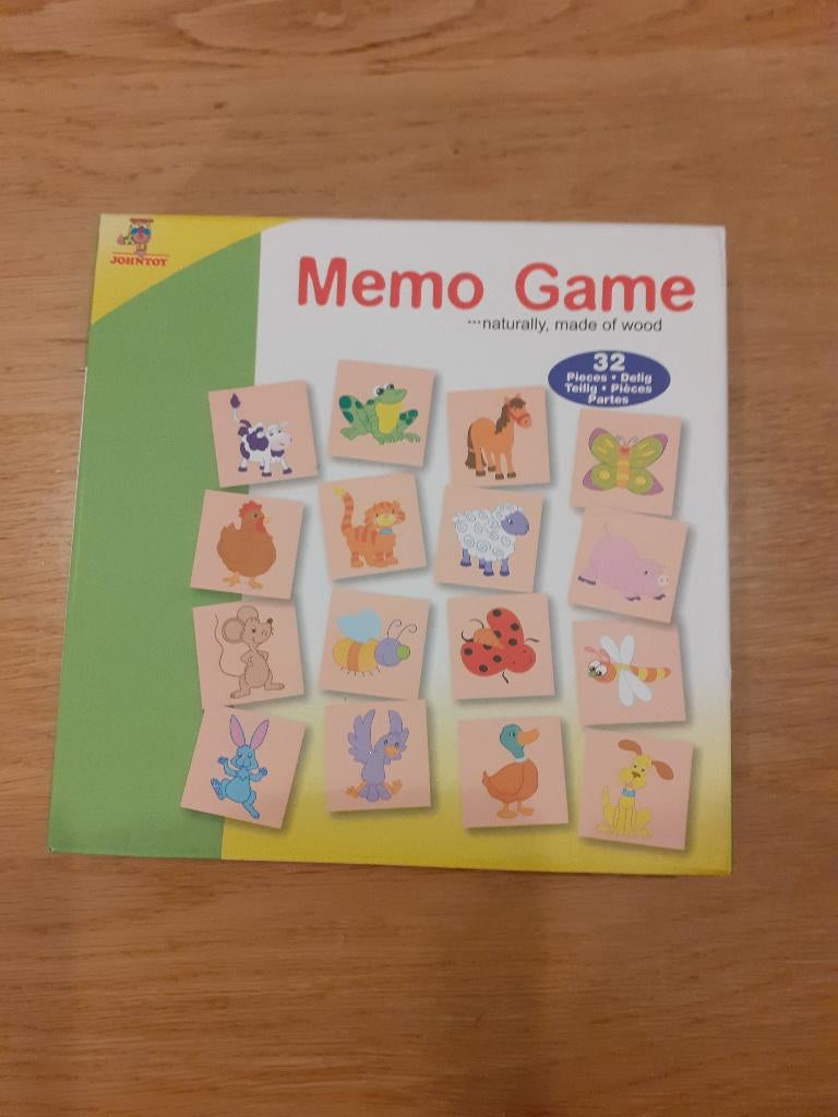Houten memory spel, Ophalen of Verzenden
